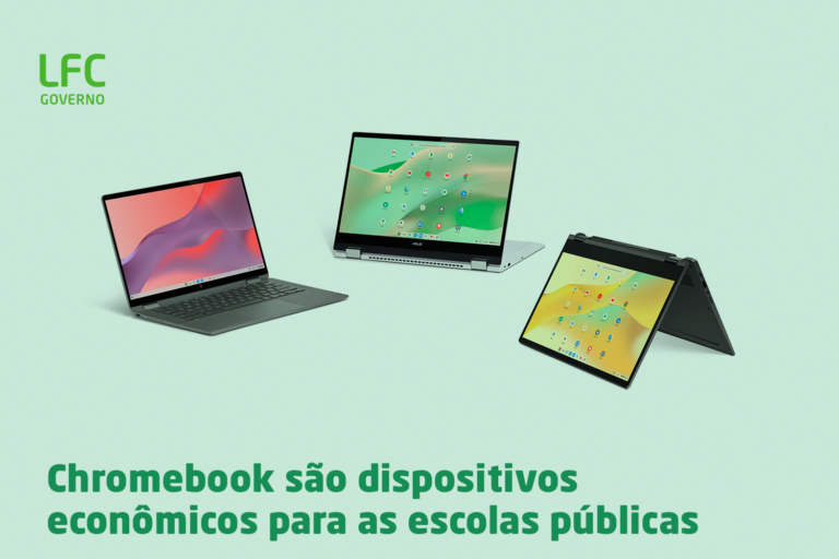 Chromebook são dispositivos econômicos para as escolas públicas